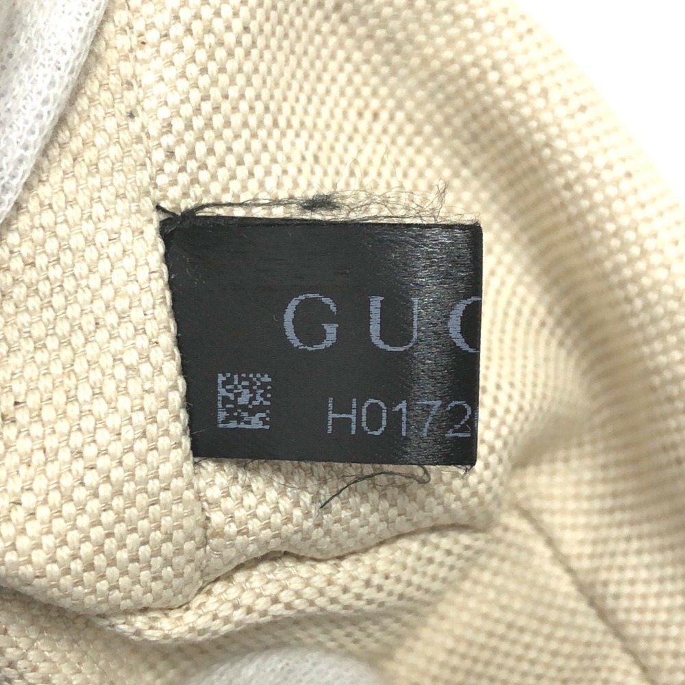 GUCCI Authentic White Leather Bamboo Backpack - Picture 16 of 16